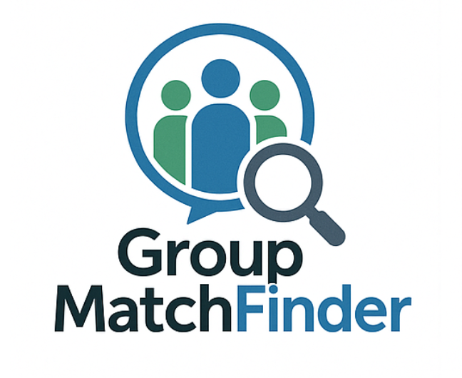 GroupMatchFinder - Logo for compatibility-based fundraising platform